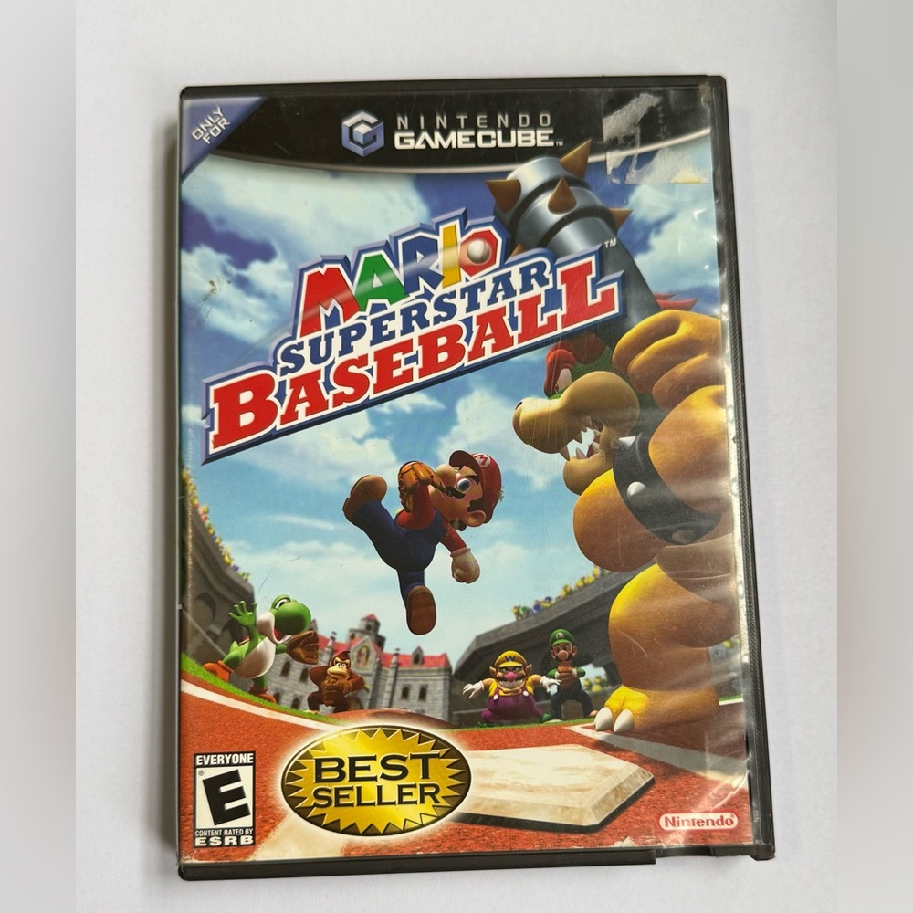 Mario Superstar Baseball Nintendo GameCube / Complete / UNTESTED